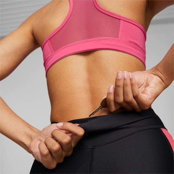 Fit Eversculpt 5" Women's Short Tights, Puma Black-Sunset Pink, extralarge-IND